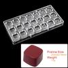 3D Polycarbonate Chocolate Mold For Baking Candy Bar Mould Sweets Bonbon Chocolate Cake Decoration Confectionery Tool Bakeware