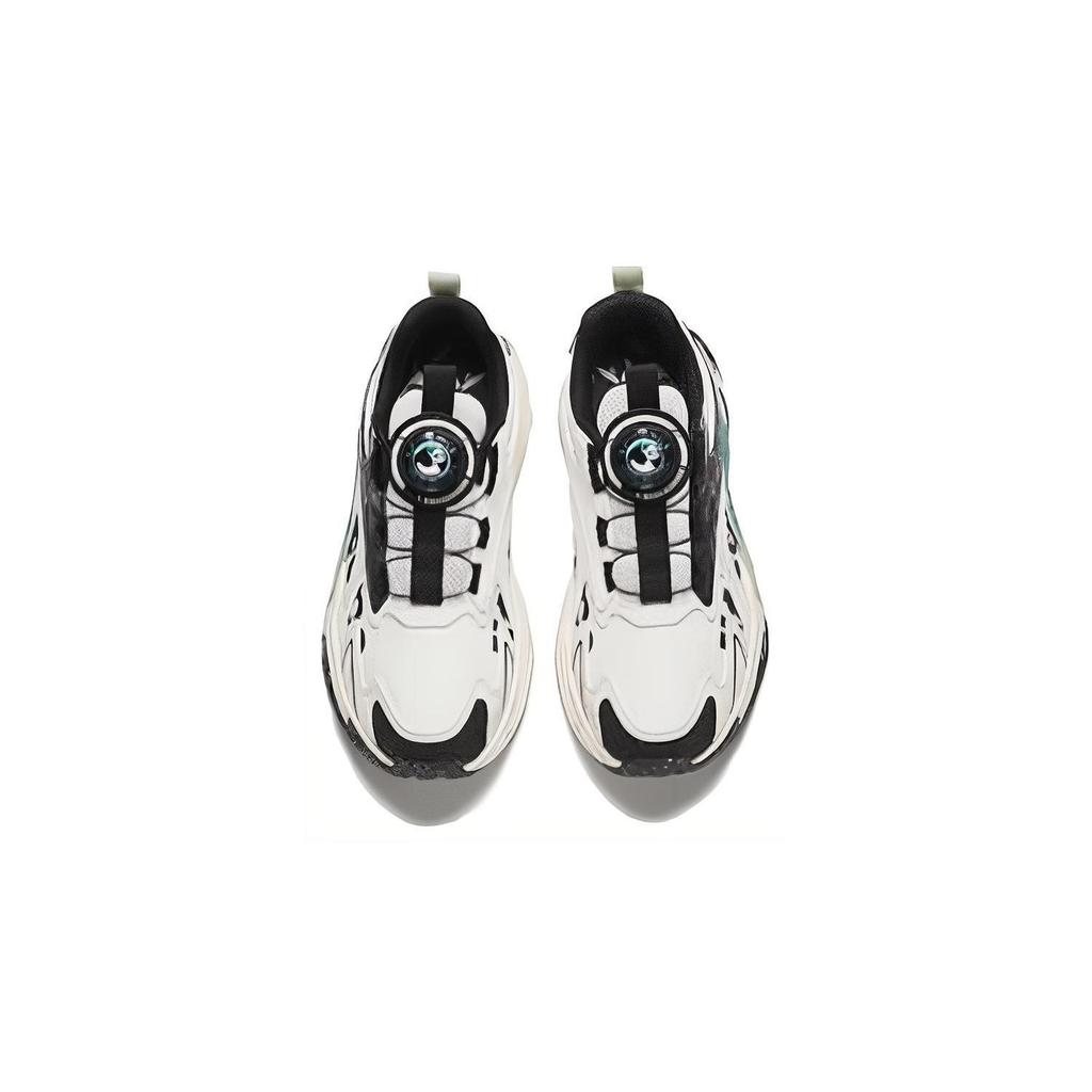 Anta Kids Round Head Knob Shock Absorbing Wear Resistant Casual Shoes Kids Casual Shoes Black 312348809-6
