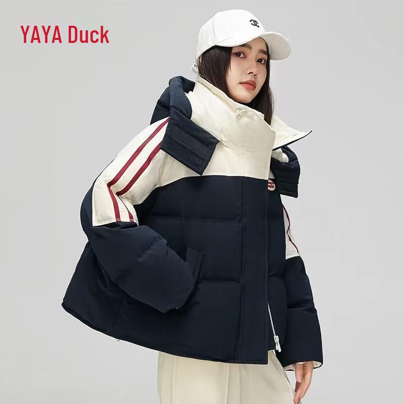 

Yaya Women s Casual Warm Hooded Down Jacket M
