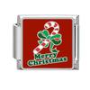 Lovely Santa Claus Snowman Christmas Tree Gloves Italian Charm Links Fit 9MM Stainless Steel Bracelet Women Men DIY Making Gifts