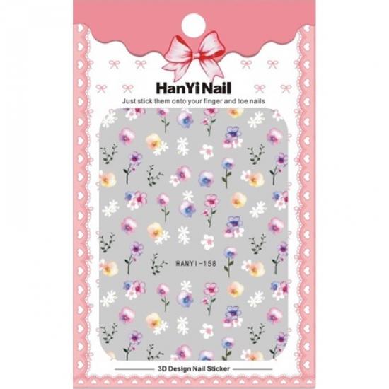 Sunflowers Flowers Thin Nail Stickers Decals Nail Decoration Nail Art Design