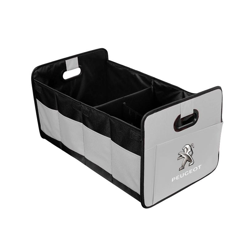 Large Capacity Foldable Car Trunk Storage Box For Peugeot 208 308 206 307 207 3008 407 508 2008 5008 301 406 408 607 4008 Rifter