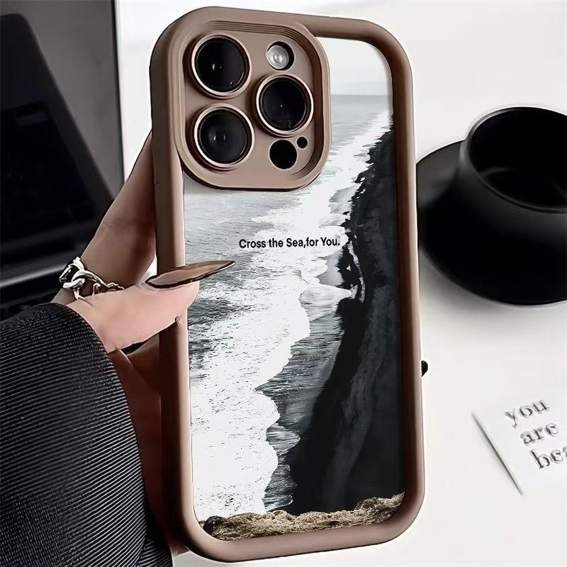 Paar-Modelle sind geeignet für iPhone16Plus Handyhülle 15 Apple 17Pro/14 Europäischer und Amerikanischer Stil 13/12 Neu 11
