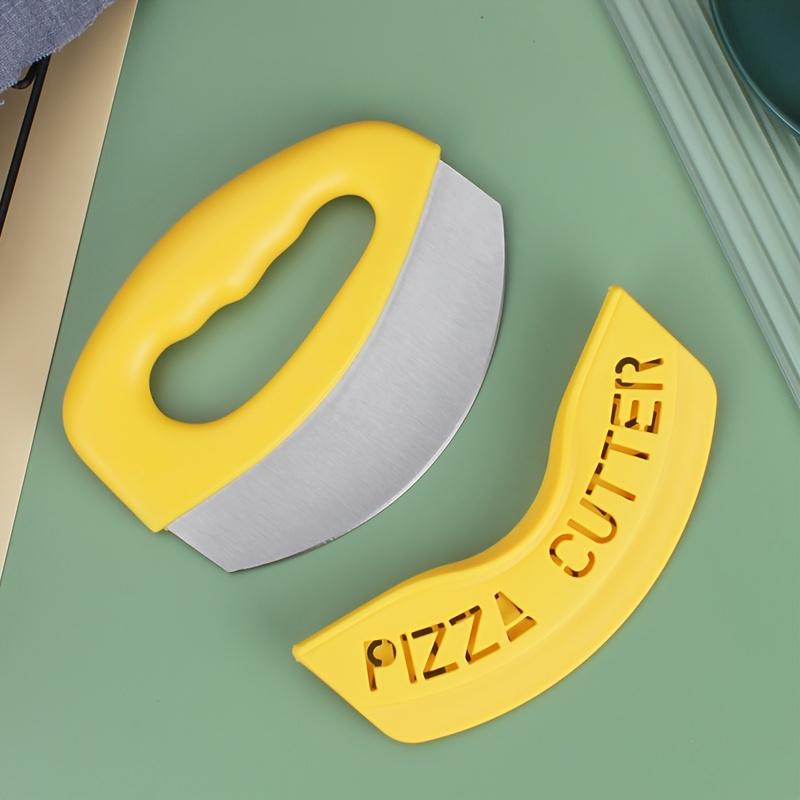 1PC Pizza Cutter, Stainless Steel Pizza Cutter, Pizza Cutter with Protective Cover, Shaker, Bread Cutter, Baking Tool