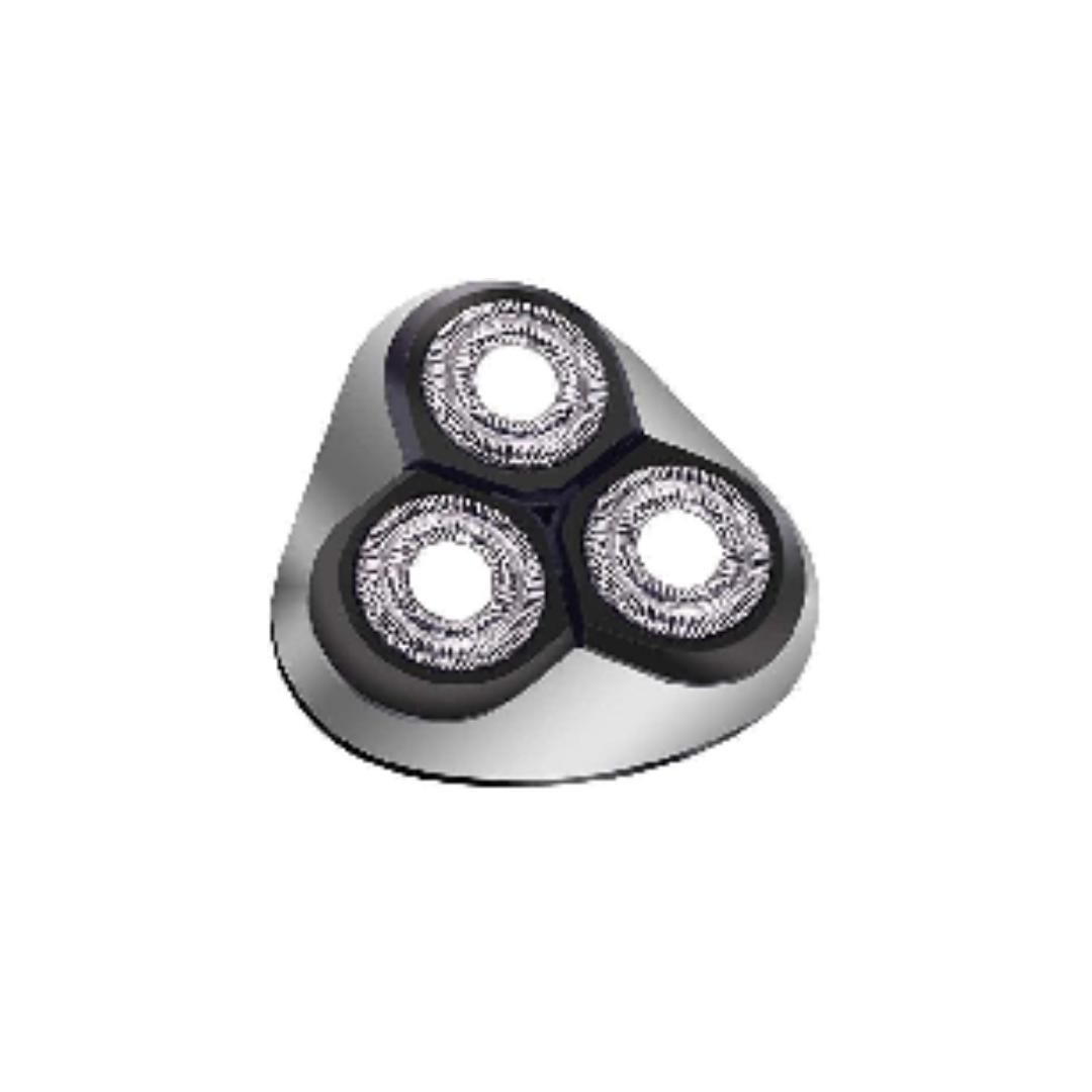HATTEKER elektryczna golarka dla mężczyzn Flyco Rotary Electric męska maszynka do golenia akumulatorowa golarka z wysuwanym trymerem i wodoodpornością 7568blade gray