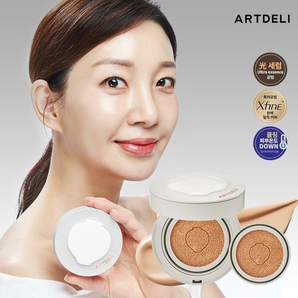 ARTDELI Ceramic Glow Cover Cushion (Main Product + Refill) No. 21 + refill