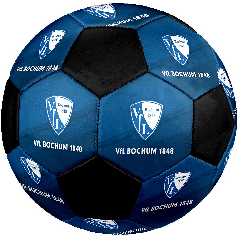 SIZE 5 VfL Bochum Soccer Ball Colorful All Ages Machine Stitched PVC Competition Ready Durable High-Bounce