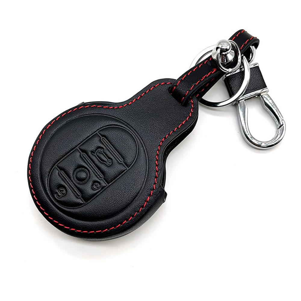 

Key Case Key Cover Keychain for BMW Mini Cooper F54 F55 F56 F57 F60 2015 2016 2017 2018 Auto Accessories чёрный