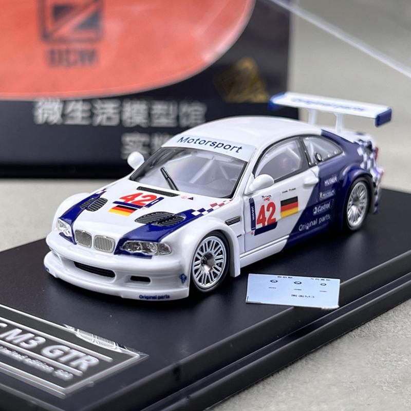 

DCM 1:64 M3 GTR E46 Alloy Car Diecasts & Toy Vehicles Car Model Miniature Scale Model Car For Children
