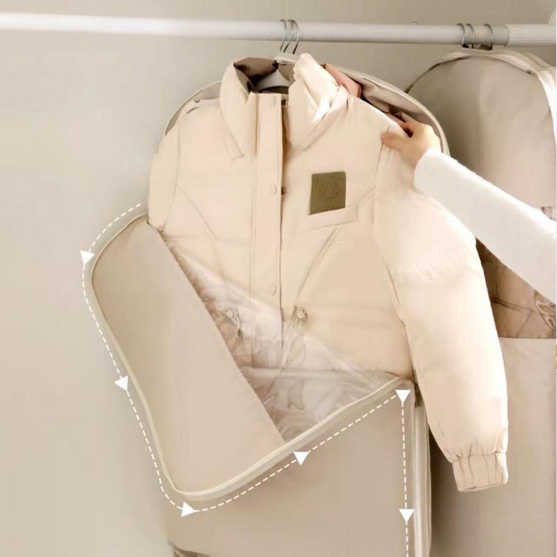 1pc Clothing Compression Bag Wardrobe Organizer Down Jacket Compression Storage Bag Save Space Closet Clothes Organizer Bag