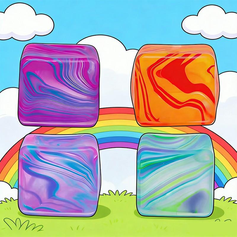 Simulated Squishy Soap Stress Balls Squeezing Decompression Toy Funny Soap Party Prank Props Creative Birthday Gifts Favor Gifts