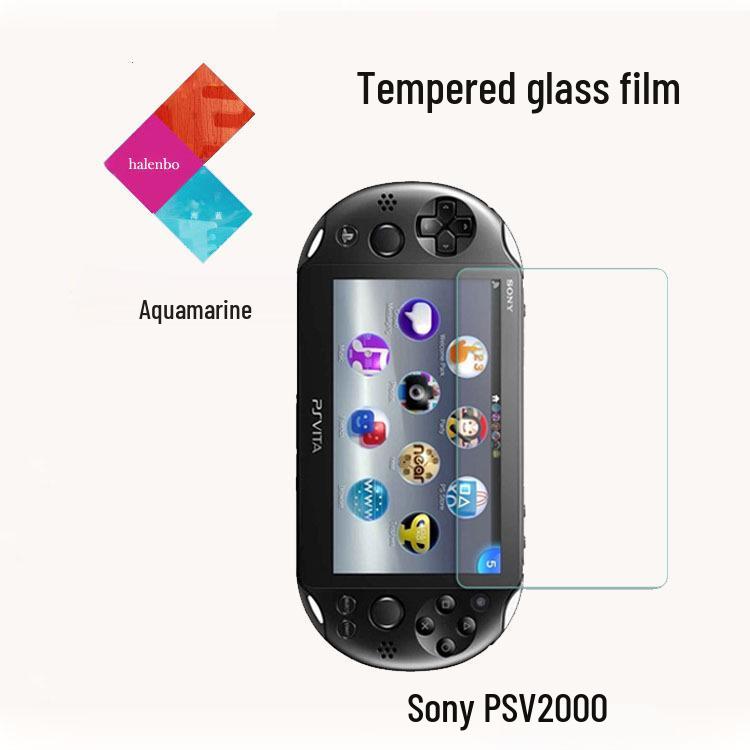 PSV2000/PSV1000 Tempered Glass Protective Film for PS Vita Game Console PS Vita 2000 Rear Anti-Scratch Film