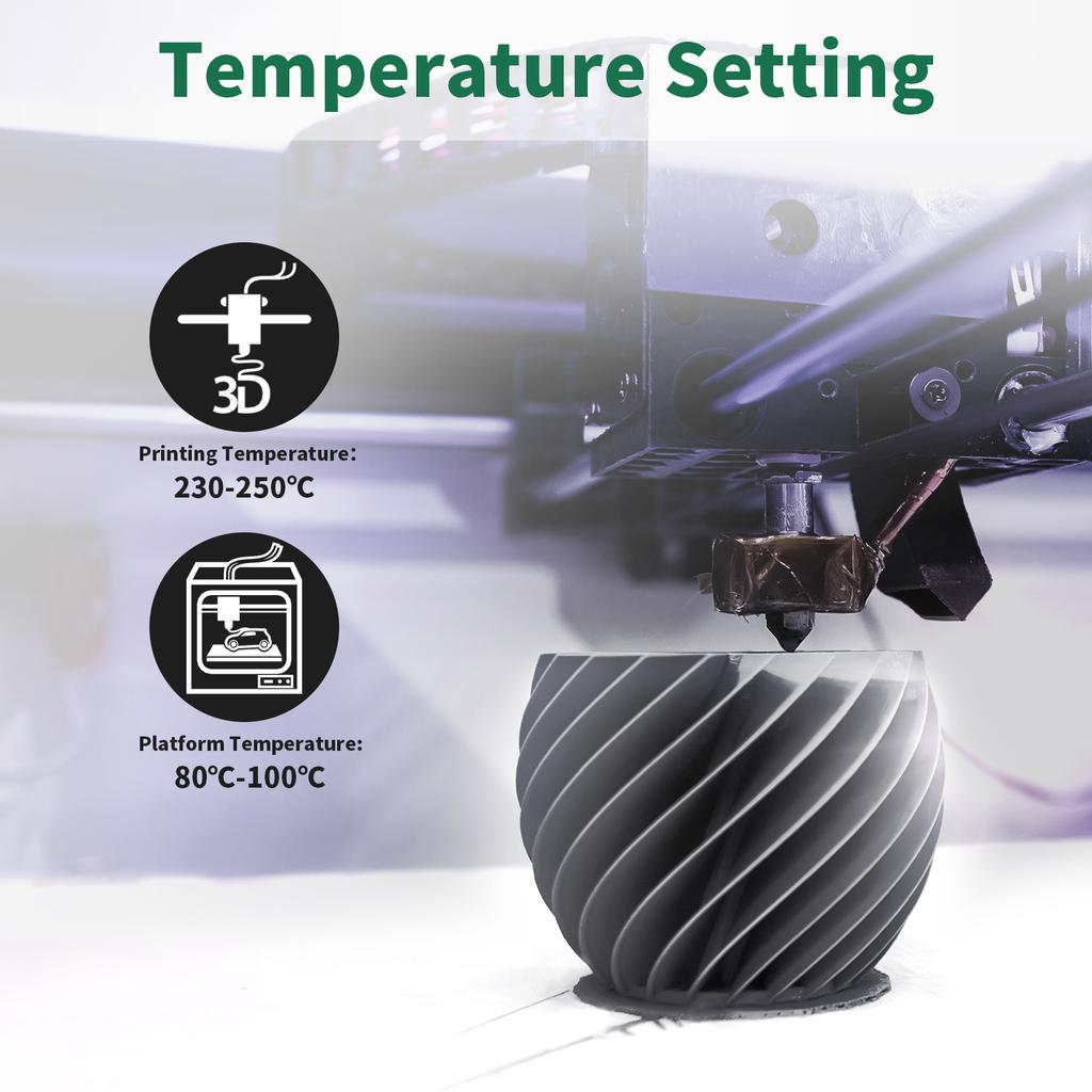 GEEETECH 10Kg 3D ABS+ Filament 1.75mm Spool Wire For 3D Printer Material, Safety, Vacuum Packaging