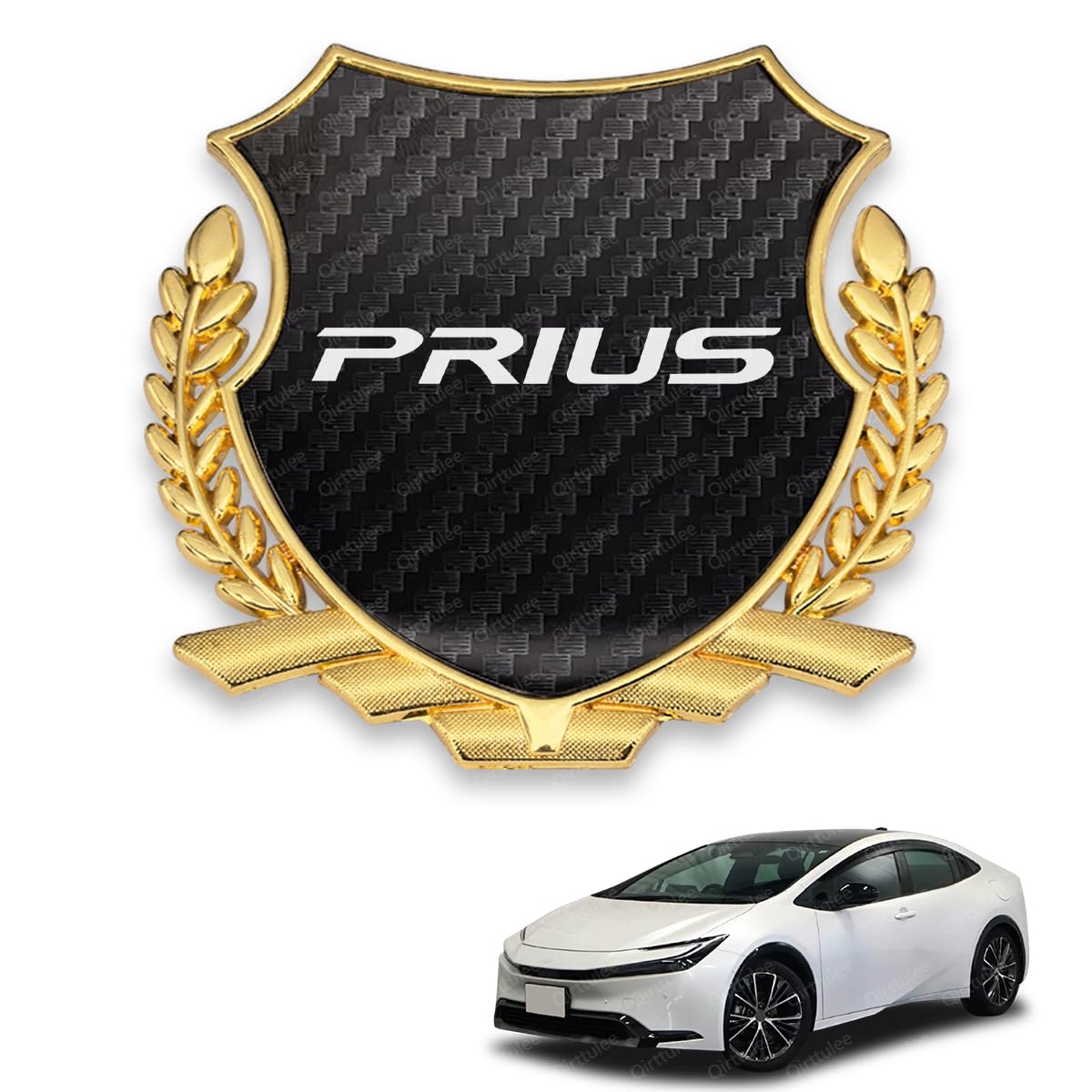 

Prius Car Metal Prius 30 40 50 60 Car Sticker Car Logo Decorative Sticker Fiber Emblem, Emblem, Series, Series, Series, Series, Decal, (Carbon