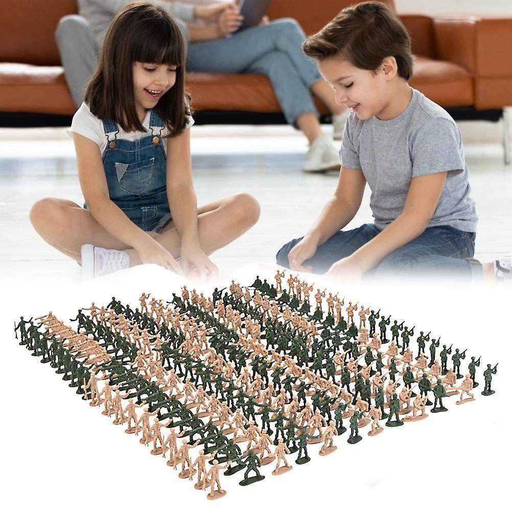 Akční figurka vojáků Model armádní scény Plastová mini figurka vojáků Hračka pro děti