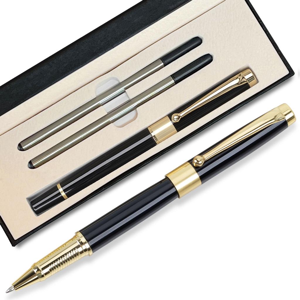 Metal Signature Pen, Black Orb Pen, Gender-Neutral Pen, Business Gift Pen, Advertising Pen