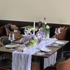 10 Pack Cheesecloth Table Runner 35x120Inch Boho Gauze Cheese Cloth Table Runners for Wedding Party Baby Shower Birthday Home Decor