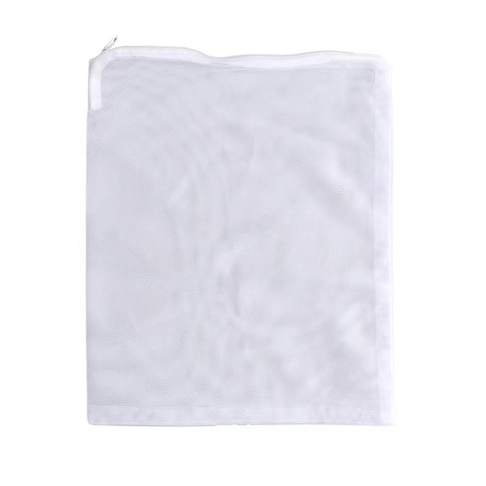 Isolation Bag Nylon Filter Bag Black White Pond Media Isolation Bag Reusable for Aquarium Fish Tank Mesh Zip Net Bag