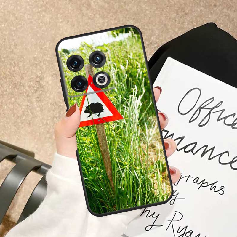 Prickly Hedgehog Case For OnePlus 10 Pro 10T 8T 13T 15 13 12 11 15R 13R 12R Nord 5 CE 4 2 3 Lite N20 N30 Cover