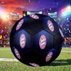 1 pz Pallone da Calcio Bayern Monaco Stemma Taglia Standard 5, Pallone da Calcio Resistente per Allenamento a Scuola Parco & Intrattenimento Quotidiano zq7148