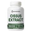 Immortal Herbs Cissus Quadrangularis Nahrungsergänzungsmittel 1000 mg, 150 Kapseln, Reines Extraktpulver mit 40% Ketosteronen, GVO-frei und Glutenfrei Cissus Ext