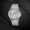Casio Standard Series Simple Steel Band White Dial Waterproof Quartz Movement Stainless Steel Watch Men watches Silver MTP-1215A-7A