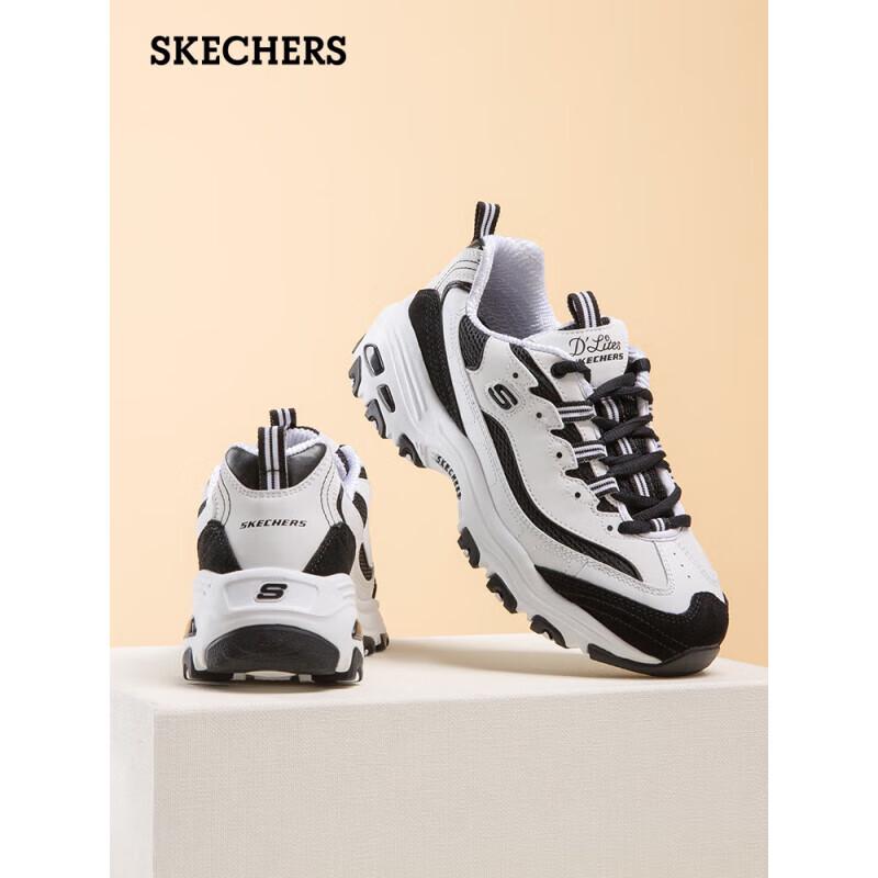Skechers D lites Retro Panda Shoes EU 38.5