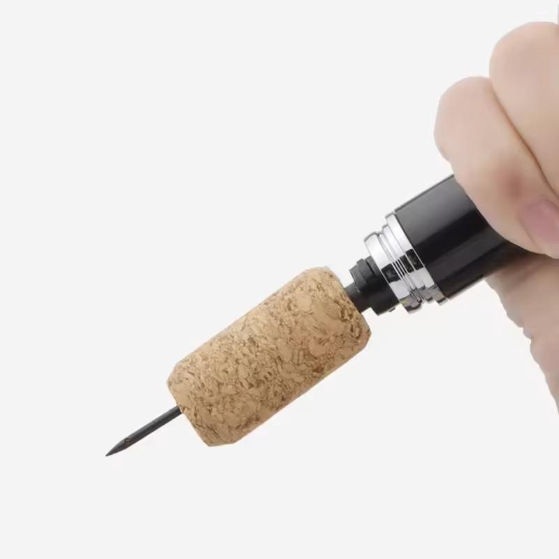 Luftpumpa Vinflaska Öppnare Bärbar Pennform Rostfritt Stål Nål Lufttryck Rödvin Korkskruv Köksredskap Bartillbehör