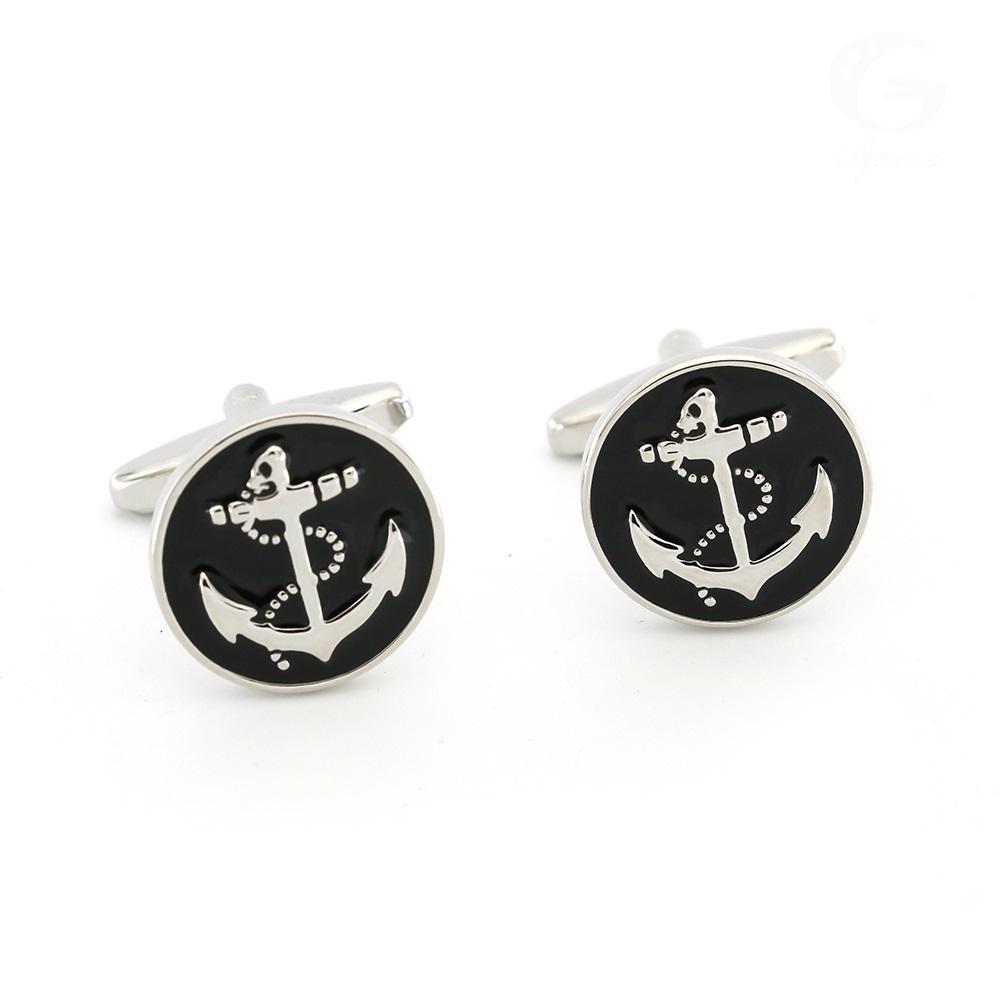Igame Anchor Cuff Links Quality Brass Material Sailing Navigation Series Cufflinks For Seamen