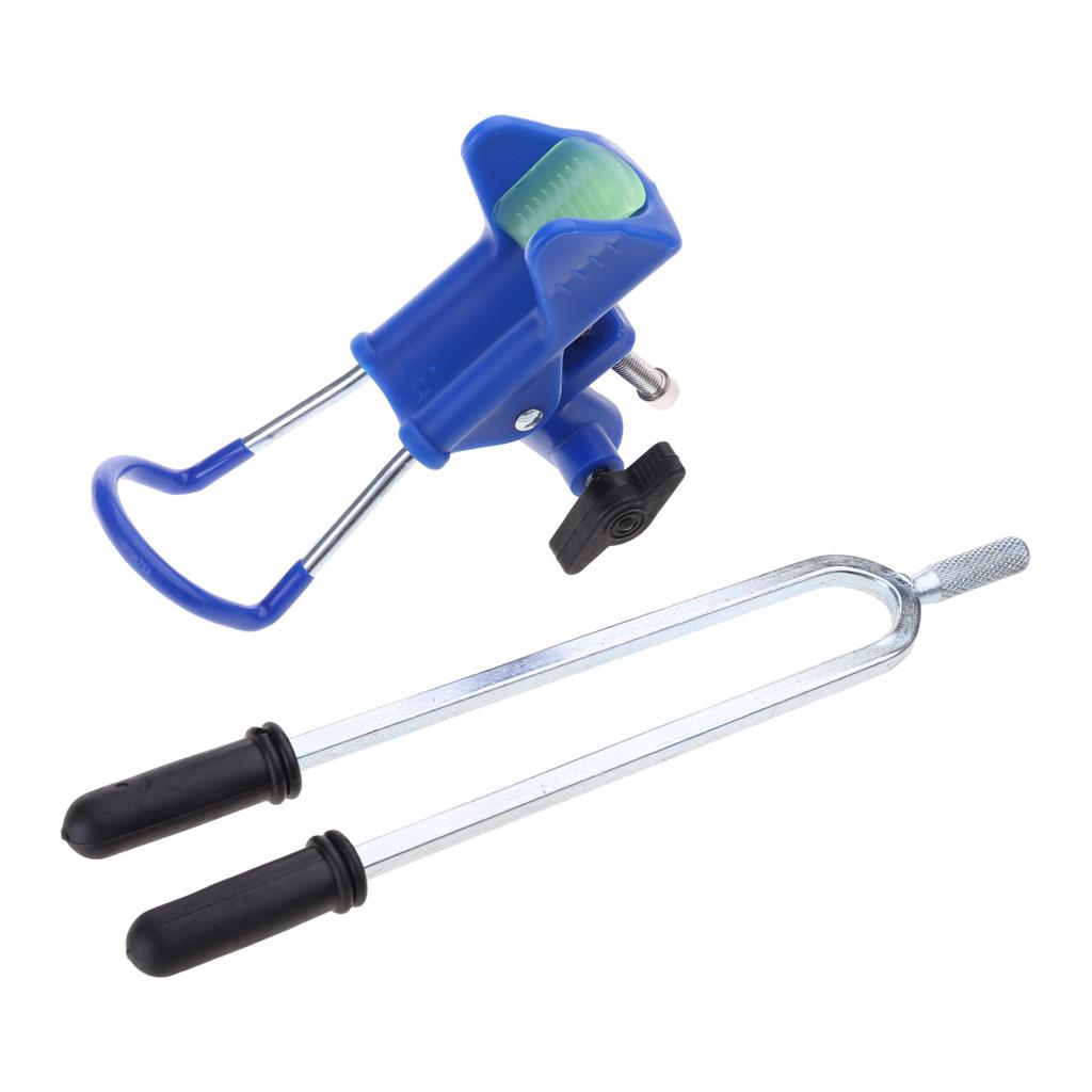 Adjustable Fishing Rod Holder Stable Fishing Rod Stand Bracket Convenient Poles Holder Insert Ground Metal Stand