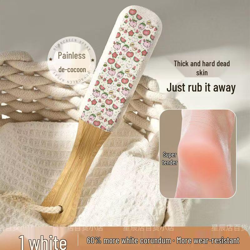 Natural Pumice Stone Foot Scraper - Heel & Sole Skin Remover
