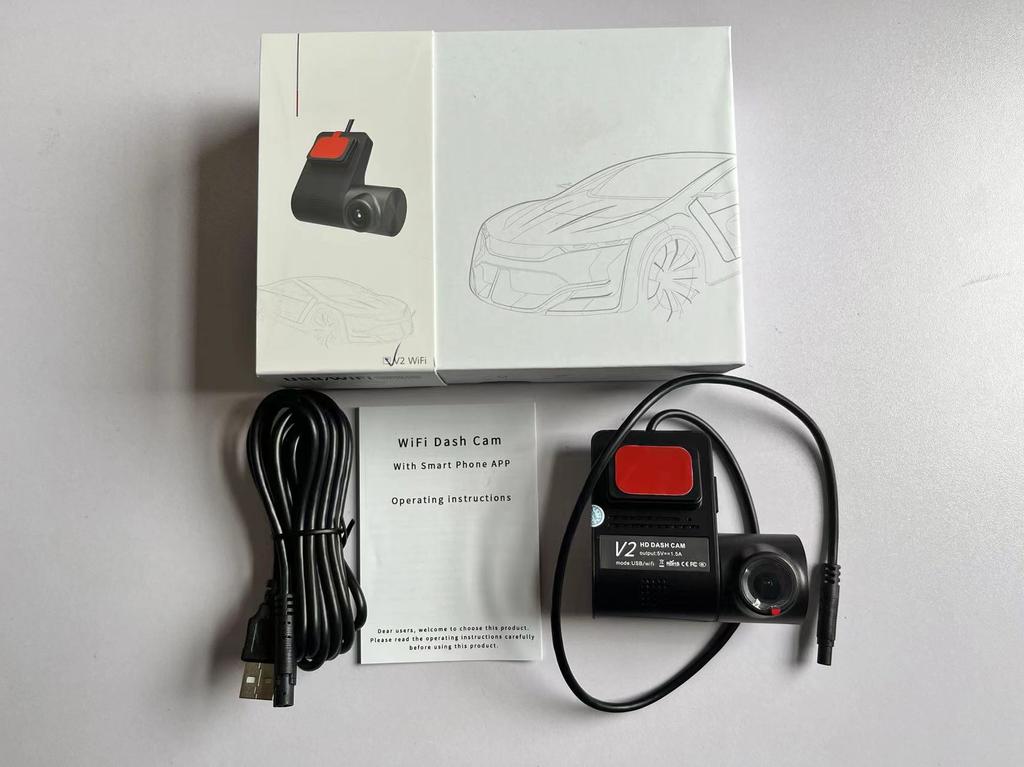ADAS Driving Assistance Dashcam 150 Wide Angle Lens FHD 1080P USB/WiFi 2.4G/5G Blackbox Video Recorder Super Nightvision APP/APK