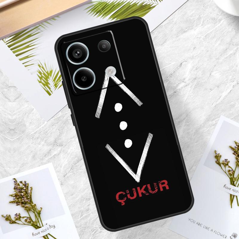 Cukur Logo Case For Xiaomi Redmi Note 14 13 12 11 10 9 15 Pro Plus Redmi 13C 14C 15C 10C 12C 15 Cover