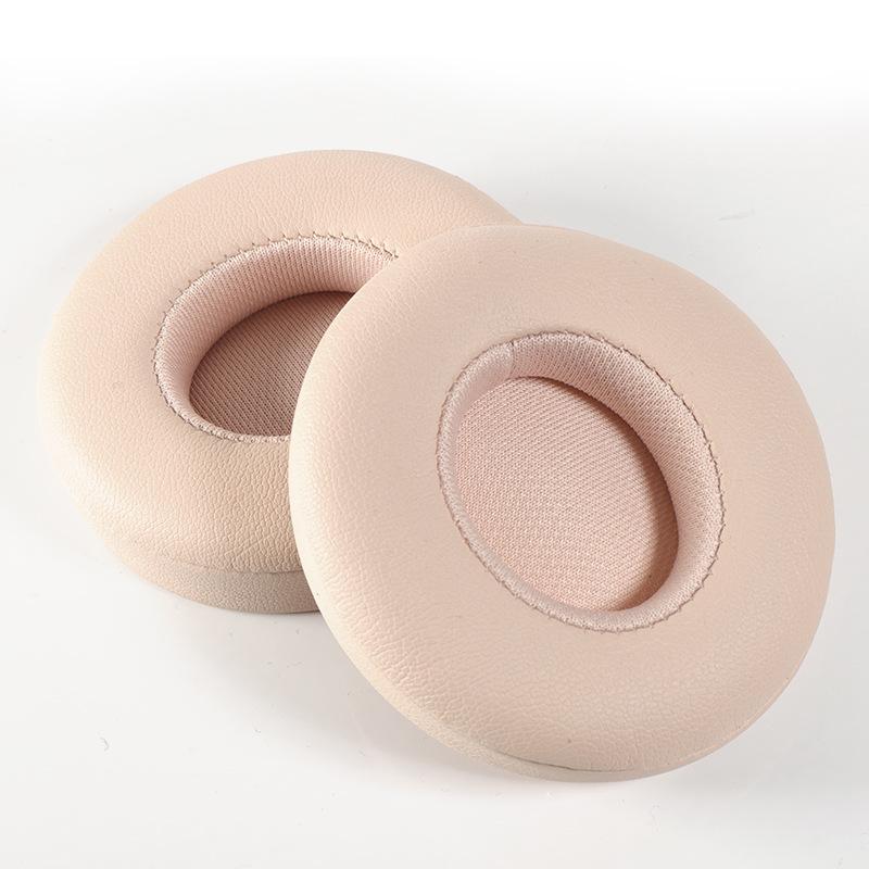 

Replacement Protein skin/skin friendly cotton cloth/ Ice gel Memory sponge Earpads for Beats Solo 2 & 3 Wireless Headphones Bluetooth version золотистый