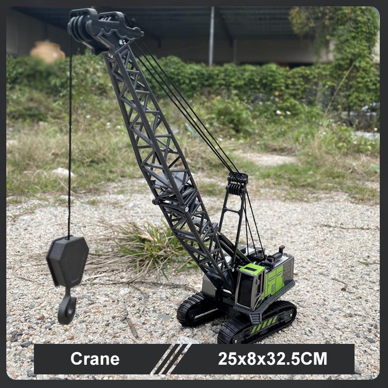 9 Stil Alaşım Mühendislik Döküm Kamyon Oyuncak Araba İnşaat Model Araç Yükleyici Traktör Vinç Ekskavatör Oyuncakları Erkek Çocuklar İçin Hediye