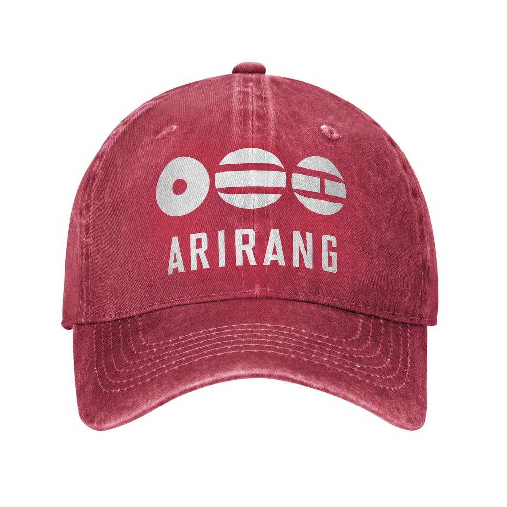 Men Women Arirang tour 2026 KPOP Print Hats Classic Distressed Cotton  Baseball Cap Adjustable