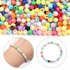 1000pcs/lot 5mm Solid Color Acrylic Round Beads Loose Spacer Mini Seed Bead For Jewelry Making DIY Bracelet Necklace Accessories