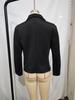 2026 Autumn Women's Slim Fit Long Sleeve Solid Color Blazer Jacket