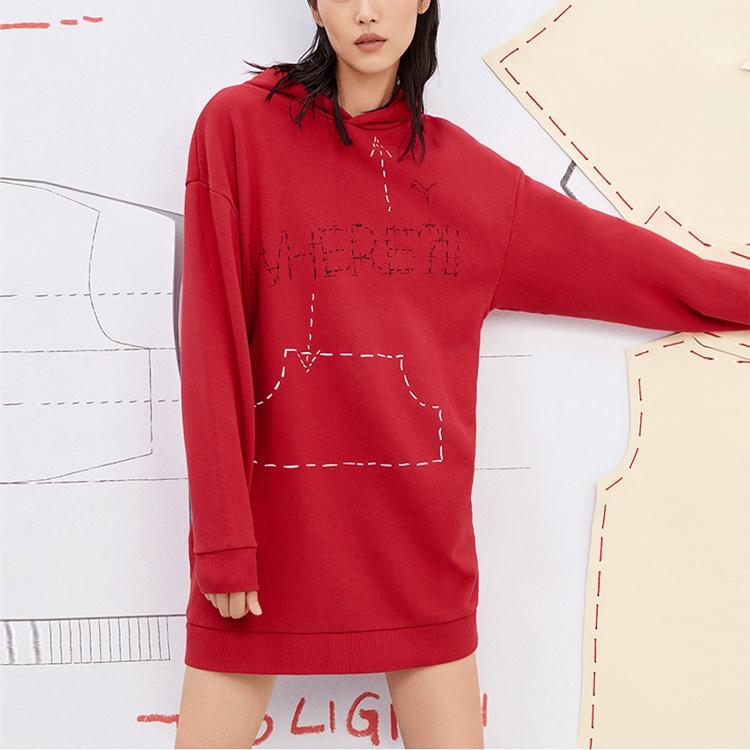 (WMNS) PUMA X MICHAEL LAU WMN BACK POCKET Hoodie DRESS Women's 530365-22