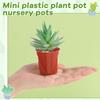 10/20pcs Two-colors Seeding Nursery Pot Plastic Plants Flowers Seedling Cups Grow Box Home Garden Nursery Pot Potted Containers