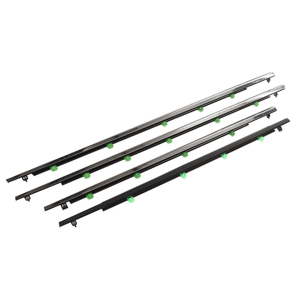 4Pcs Car Window Molding Trim High Stability 72410 SWA A01 Weather Strip Seal for CR‑V 2007‑2011