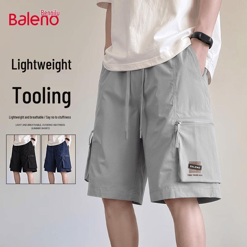 Baleno Men s Lightweight Summer Cargo Shorts L