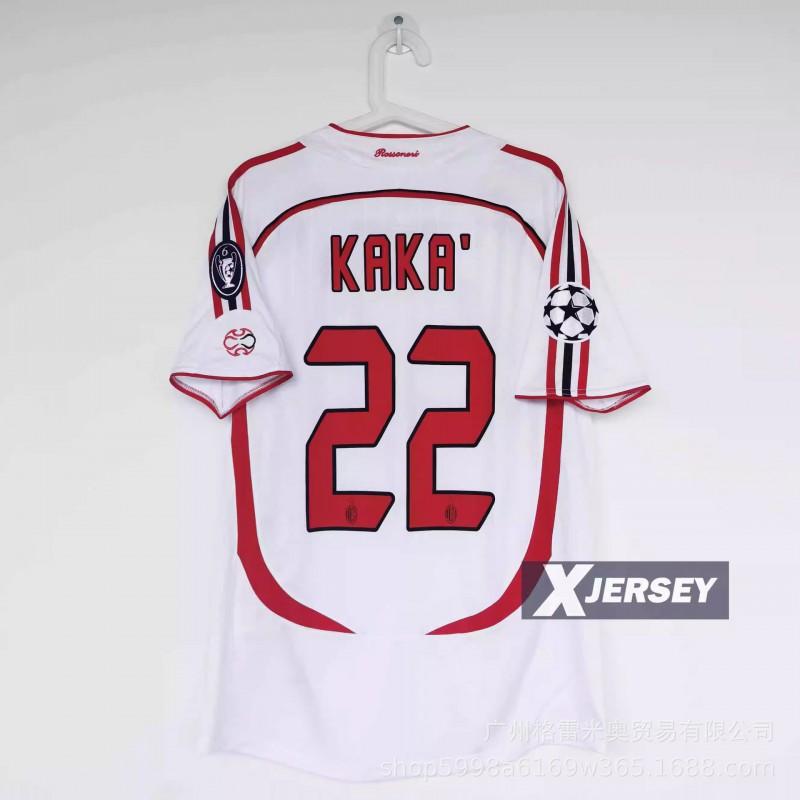 Klasické Retro Fotbalové Dresy Evropské Top Ligy Barcelona 2006 AC Milán 09/10 Inter Fotbalové Tréninkové Dresy