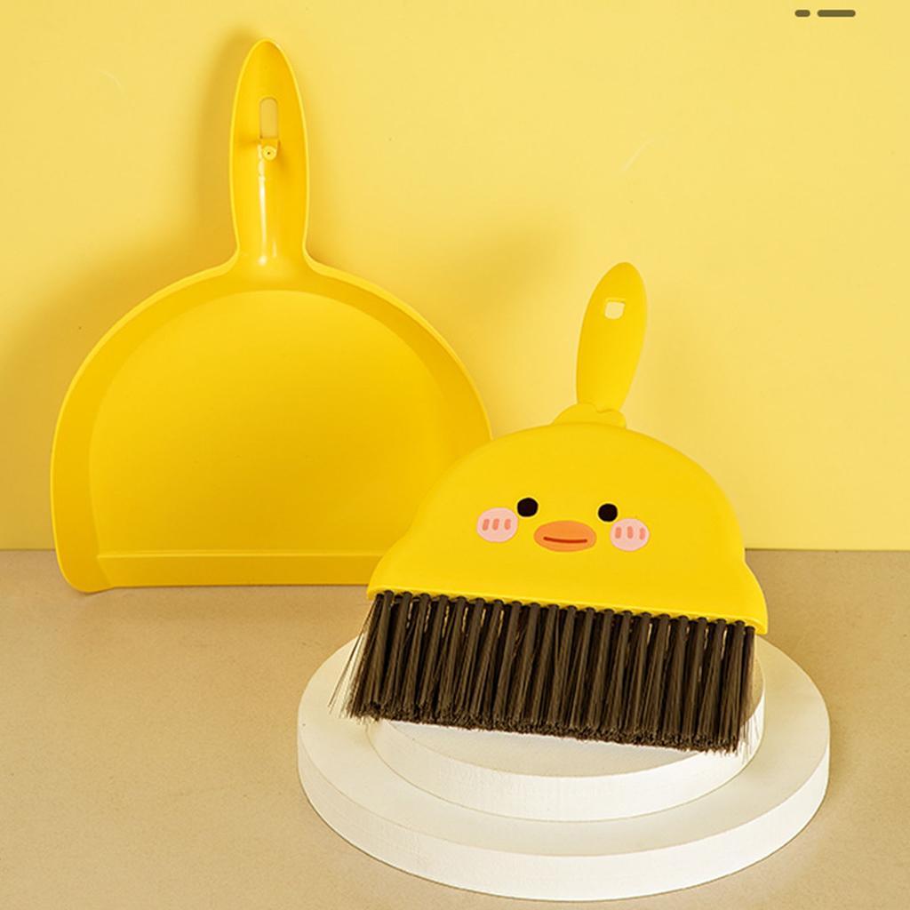 Broom Set Portable Kids Students Desktop Brush Dustpan Combo Cleaning Tools For Table Home