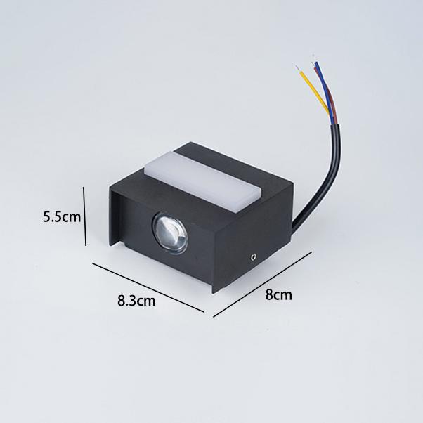 

Наружные водонепроницаемые настенные светильники Современное домашнее освещение Декоративный фон настенный светильник Наружные настенные водонепроницаемые настенные светильники Крепеж Cold White