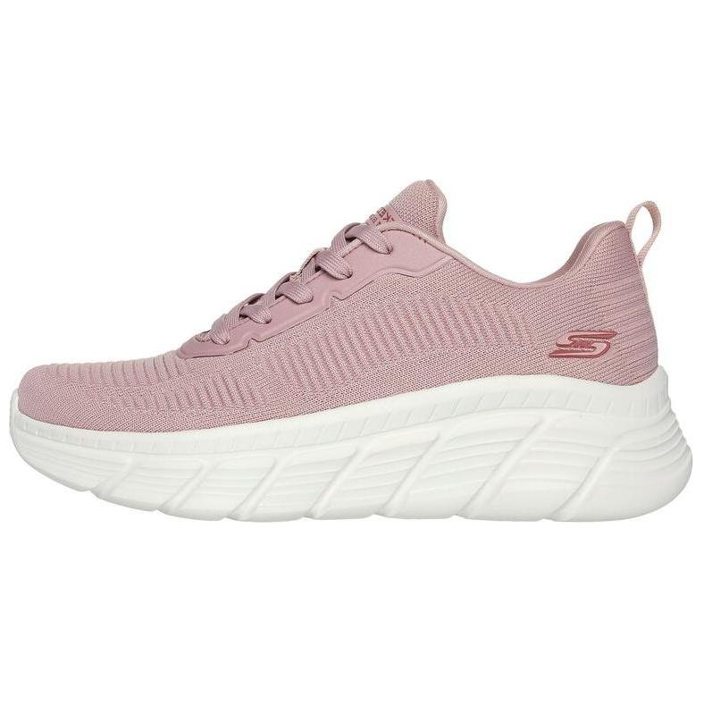 Skechers Bobs Sport B Flex Hi - Flying Hi Low Top Casual Shoes Women sneaker Pink 117385-BLSH 35
