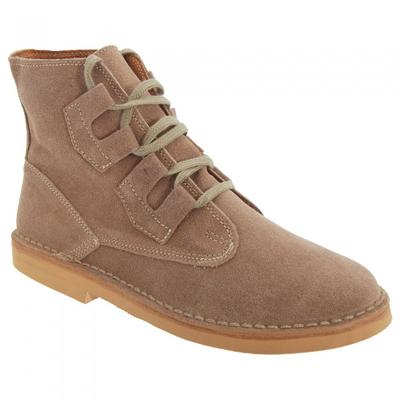 Mens Ghillie Tie Real Suede Desert Boots