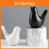Contemporary Ceramic Bird Figurine With Minimalist Finish For Wedding And Party Gifts