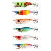 6PCS Hard Shrimp Bait 9.2g Squid Jigs Durable Fishing Shrimp Lure  Saltwater Fishing