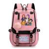 Witch Hunters Printed School Bag College Wind Large Capacity Junior High School Student Backpack